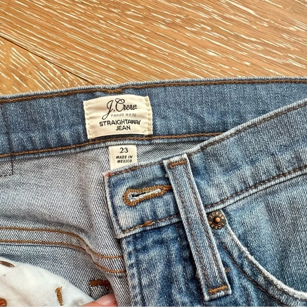 J Crew Straightaway Vintage Crop High Rise Jeans_9